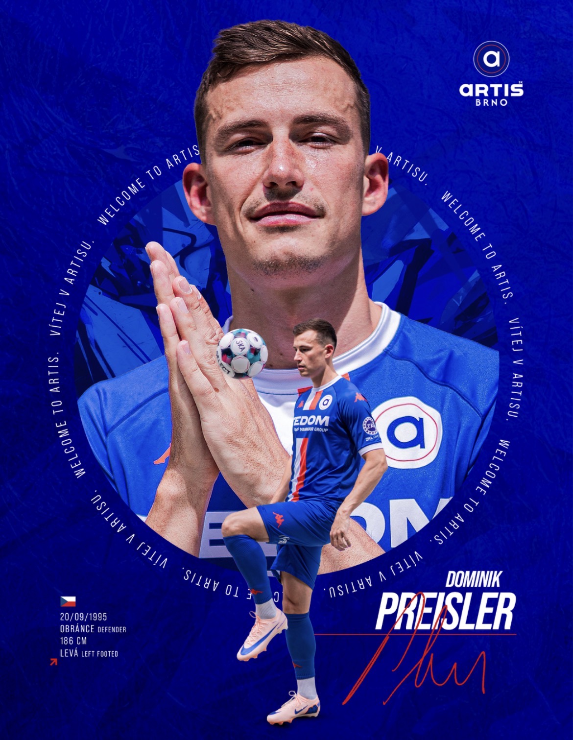 Artis Brno znovu posiluje. Přichází Dominik Preisler!