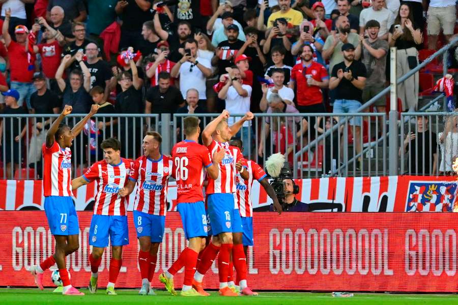 Zbrojovka dnes na Srbské hostí Liberecký Slovan